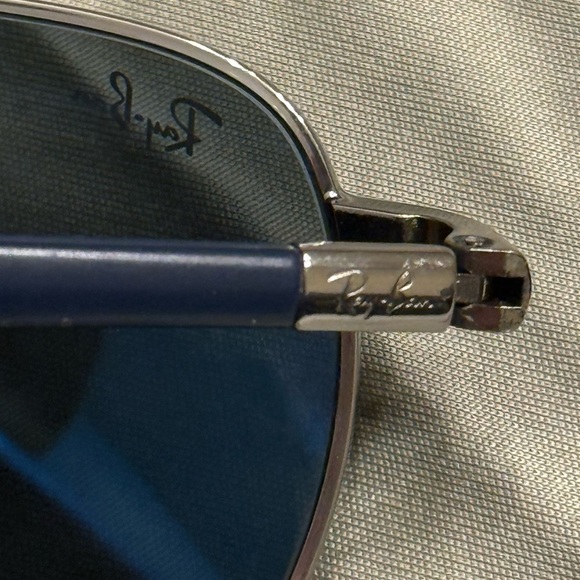 Ray Ban Sunglasses (RB3670) Gunmetal Frame with blue gray lenses - Picture 11 of 13